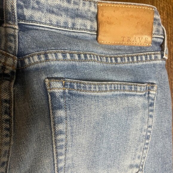 Vintage Blue Flare Wide Leg Jeans - Picture 5 of 9